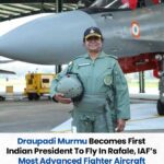 President Murmu poses with woman pilot claimed to have captured by Pak